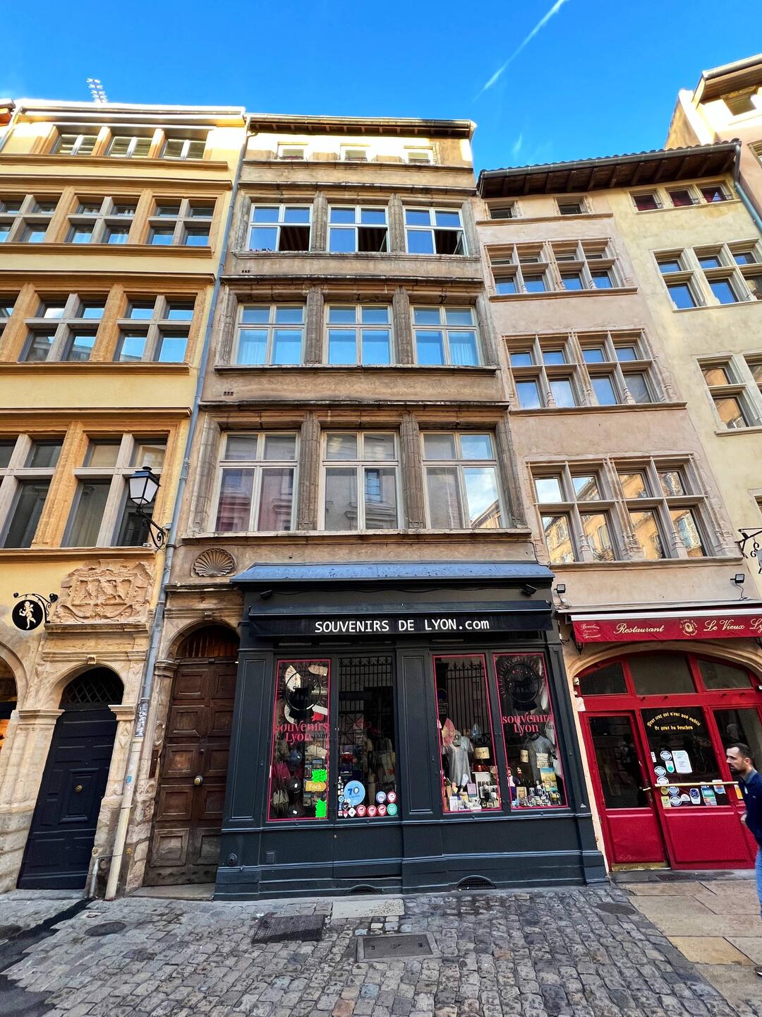 Leaving our home for the past week we were on the second floor