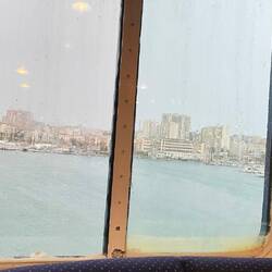 Und es regnet noch immer - Ausblick auf Toulon