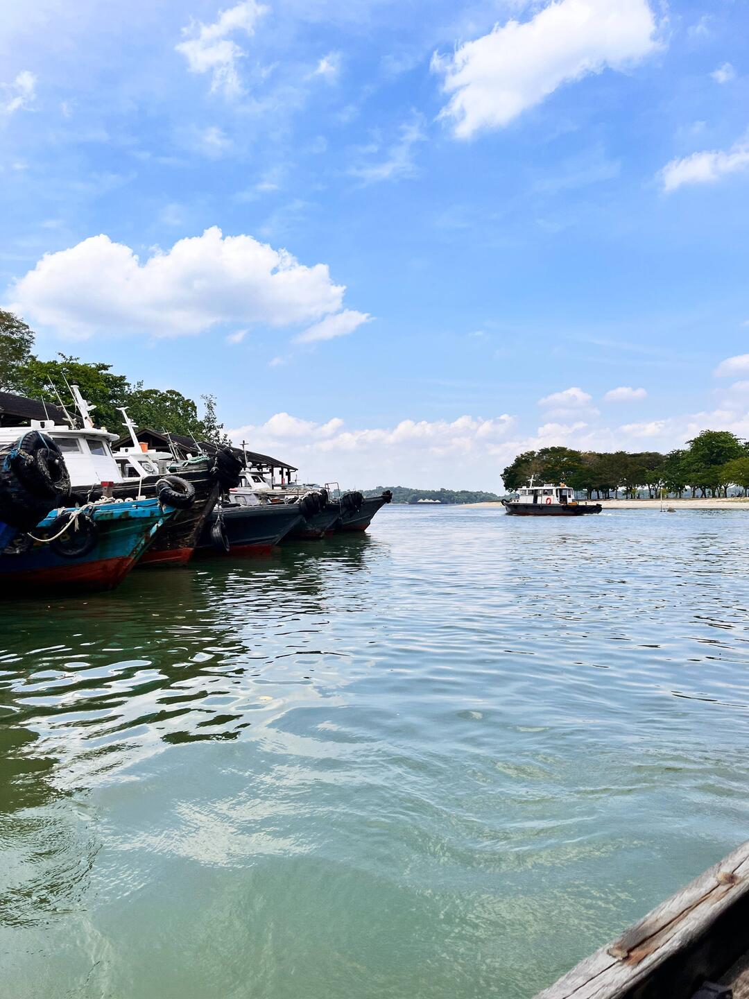 Abfahrt Changi Village