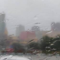 Shanghai im Regen