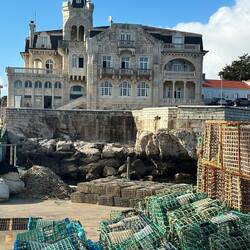 Cascais palace on the waterfront