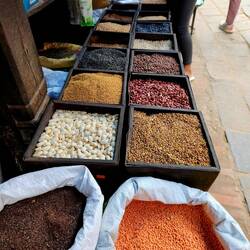 Lentils, beans & spices