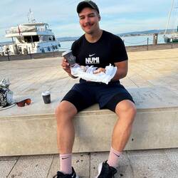 Yachten beobachten und naschen