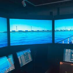 Simulator der Firma NAUTIS