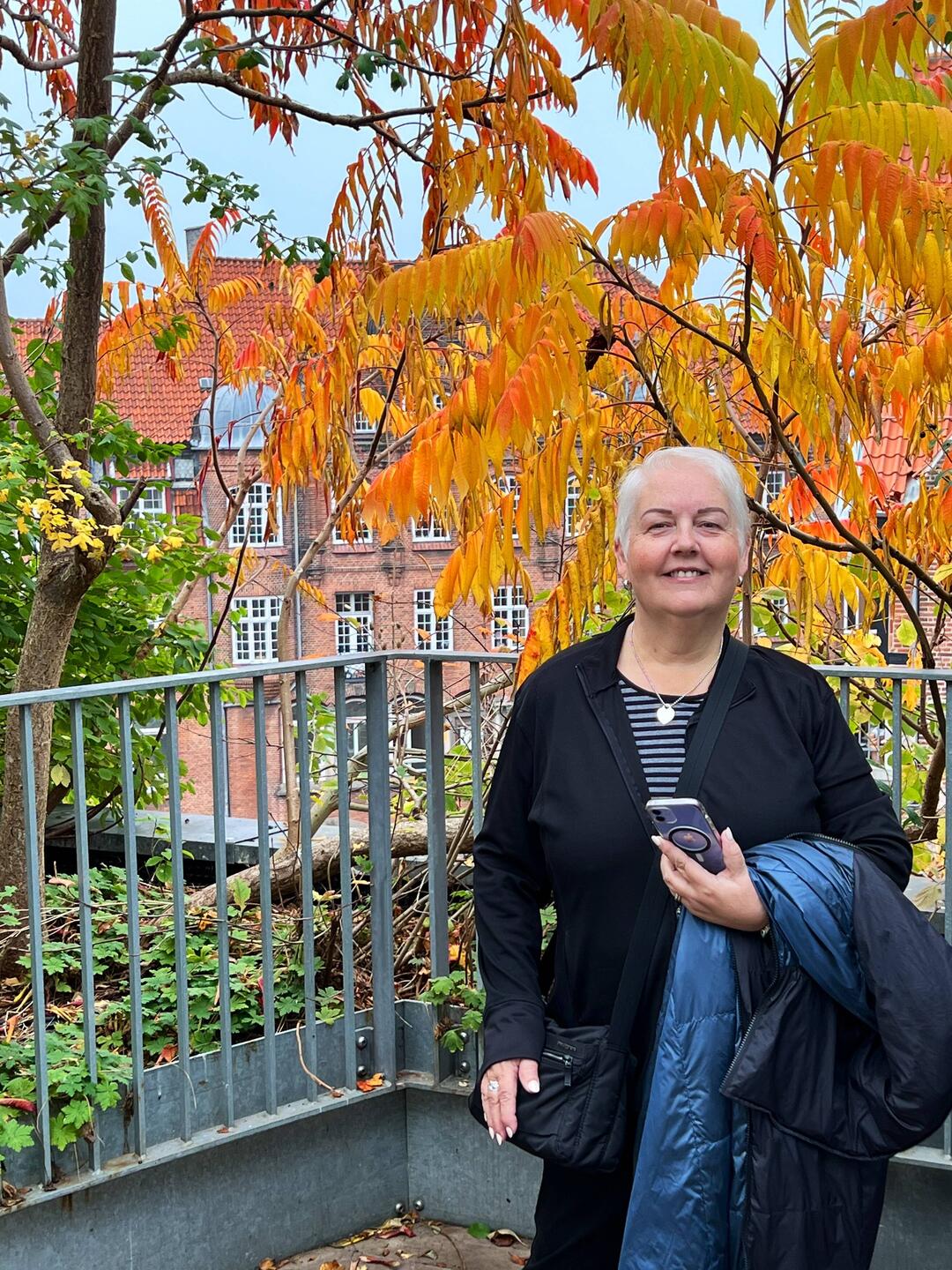 Our apartment has a roof top garden