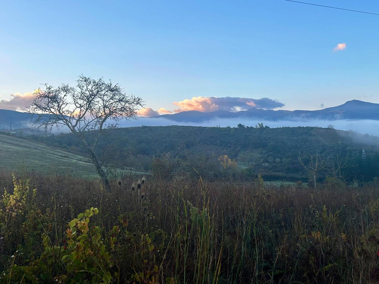 A cool start to our day - sunrise