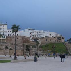 Die Medina ist teils noch von einer Mauer umgeben