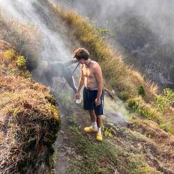 Hier wurde T und anbei im Vulkan eingekocht