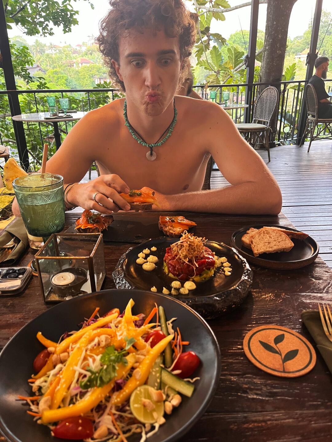 Hier kann man richtig gut vegan essen. Endlich mal Auswahl.