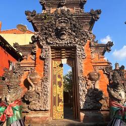 im Palast von Ubud