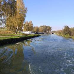 Endlich kommt die Sonne durch.