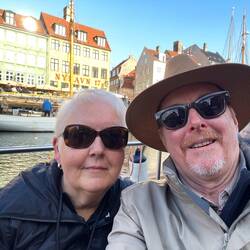 And we are off - getting slightly better at selfies!