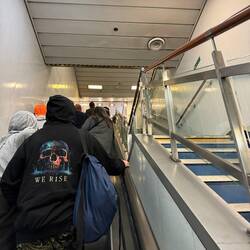 Eine Rolltreppe auf der Fähre?! Wow🤩