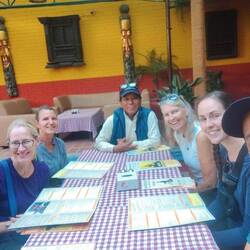 Our special lunch guest and new friend, Vimal