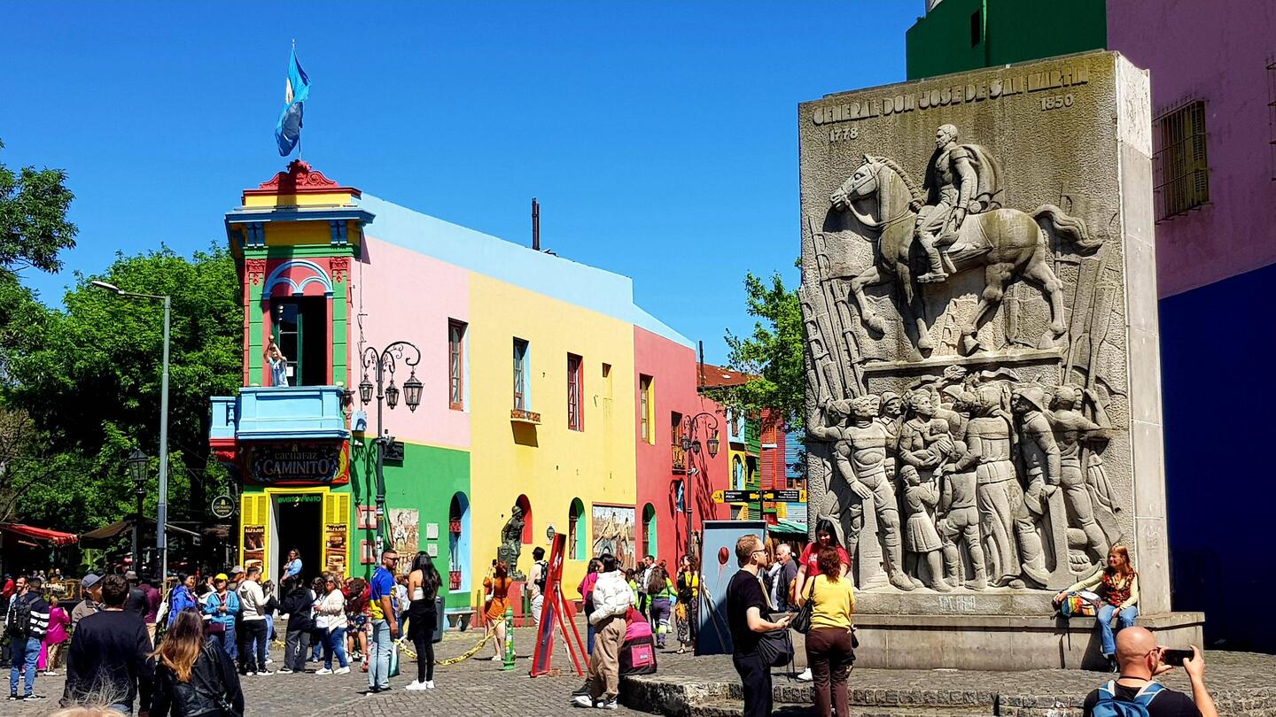 La Boca: stronghold of Argentinian football.