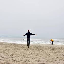 standing on the Shore