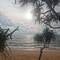 Krasses Licht am Strand