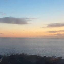 Sunrise across the English Channel