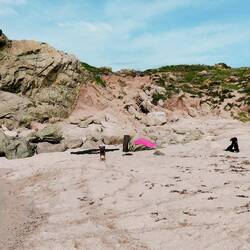 Wetter Wunder am kleinen Meerjungfrauen Strand