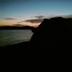 Nach Abreise der Massen, Schlafplatz