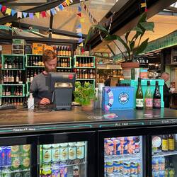 We got our drinks here - everyone had beer except for me, I had lemonade