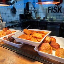 A range of their fish products