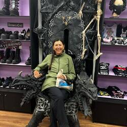 Heavy metal and goth shop