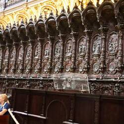 The detail in the woodwork