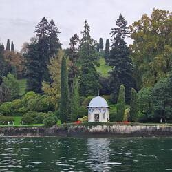 This gazebo is dedicated to Franz Liszt