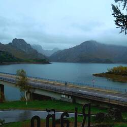 Das Riaño Gebirge und der Stausee