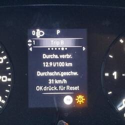 Verbrauch höher wegen Dieselstromgenerator