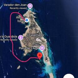 Moved to a different location, very shallow bay