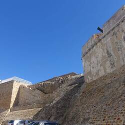 Die Kasbah, eine Burg innerhalb der Medina war früher Sitz des Sultans und der Verwaltung