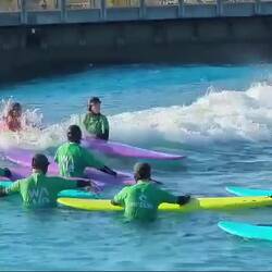 Surfs up Cal!