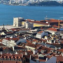 View from Castle of St George