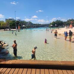 Southbank lagoons Brisbane