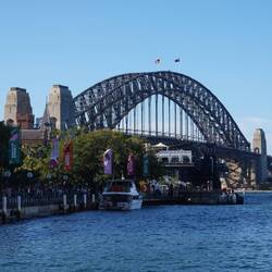 Zurück in Sydney: Harbour Bridge