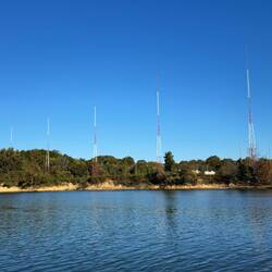 These antennas are from WWCF which broadcasts to a global audience