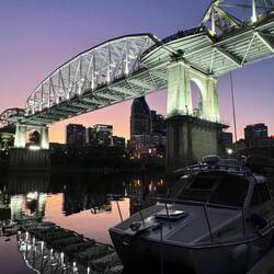 Pretty as the sun was setting