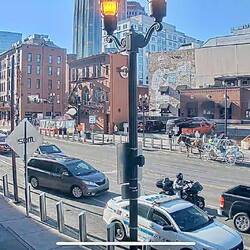 Our EarthCam image. That's us walking.