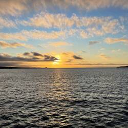 The end of a great day