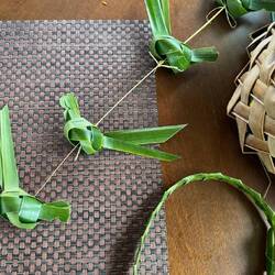 Alles aus Palmenblätter