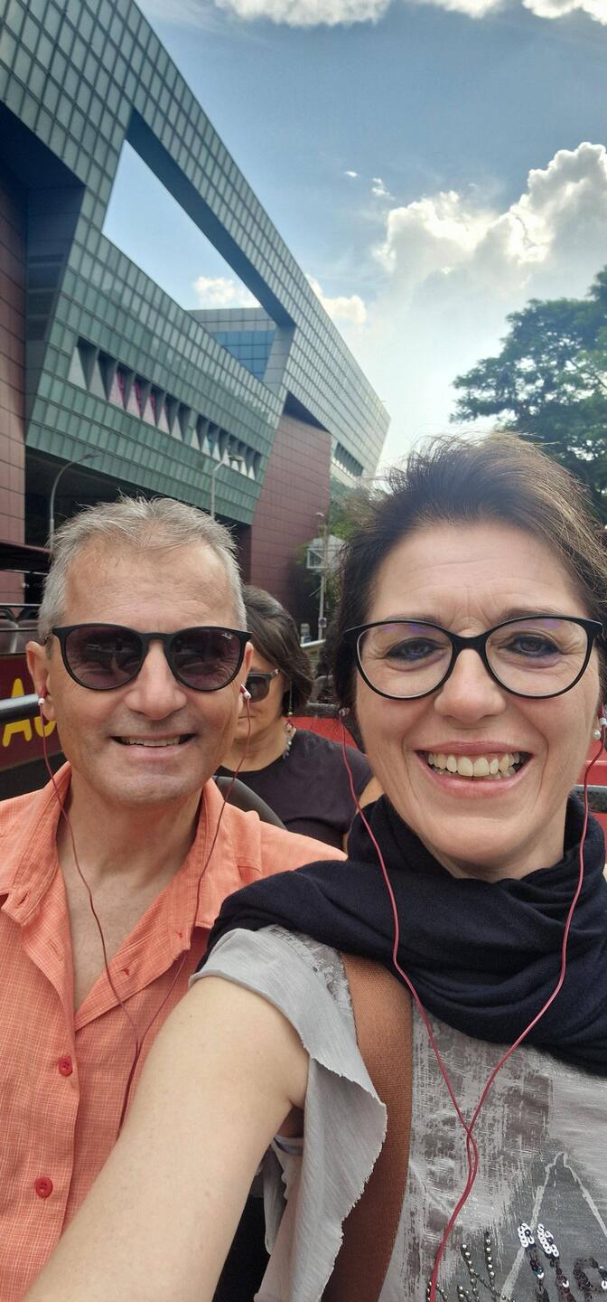 ...die Sightseeing Tour beginnt