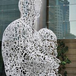 Sculptures in the downtown core