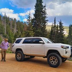 Mit Brandon im Rocky Mountain Natl Park