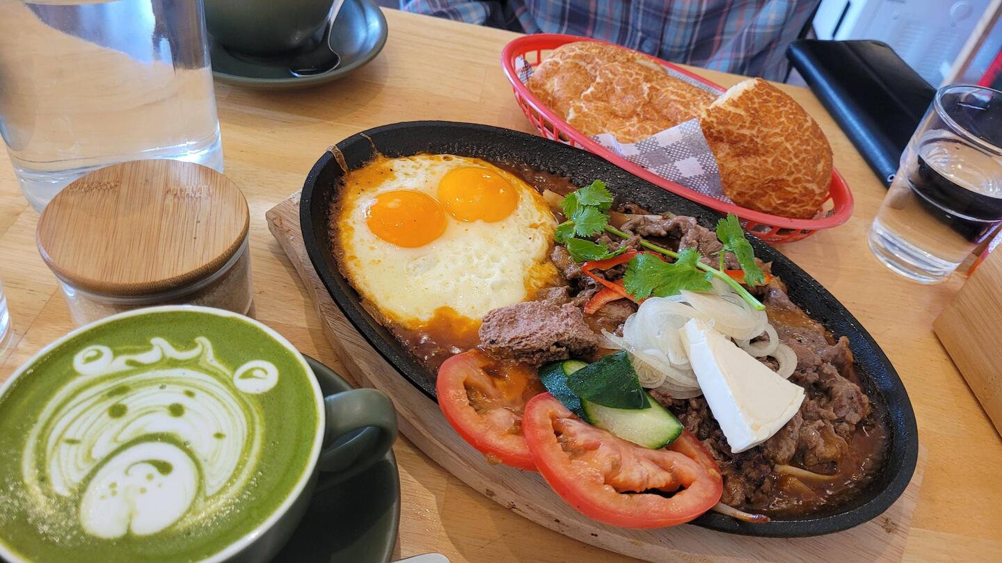 Breakfast at Gathered Cafe