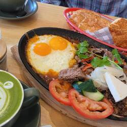 Breakfast at Gathered Cafe