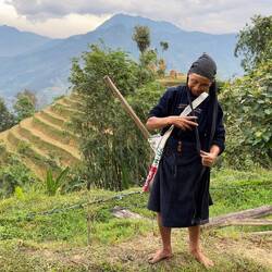 Die Lachi sind sehr zurückhaltend und scheu...