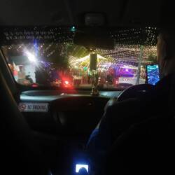 Alles beleuchtet für das Lichterfest