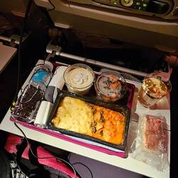 Airplane food
